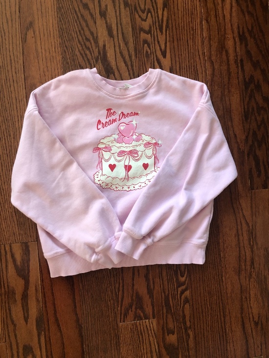 H&M Other - Pink graphic sweatshirt